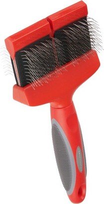 Groomer Essentials Flexible Slicker Brush - Double/Extra Firm