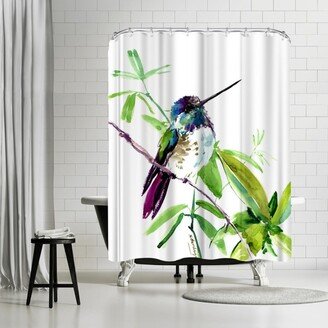 71 x 74 Shower Curtain, Little Humimgbird by Suren Nersisyan