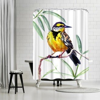 71 x 74 Shower Curtain, Medowlark by Suren Nersisyan