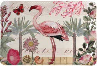 Botanical Flamingo Memory Foam Rug