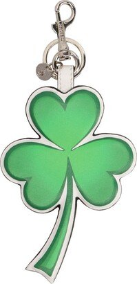 Clover Logo Engraved Keyring