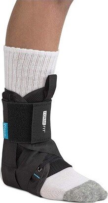 Ossur FormFit Black Ankle Brace with Speed Lace Small 11-12 Ankle Circumf. Lace Up for the Foot W-10623