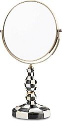 Mackenzie-Childs Courtly Check Enamel Vanity Mirror