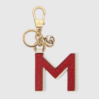 Letter M keychain