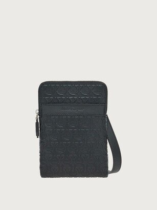 Man Gancini cross body bag Black