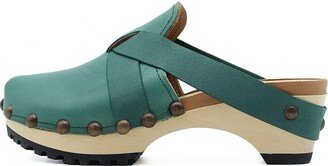 JAX & BARD Beatrice Clog (Juniper) Women's Flat Shoes