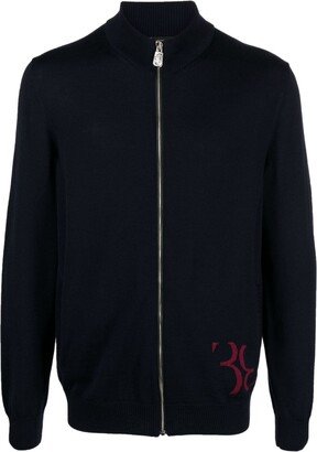 Merino Blend Zip-Up Jumper