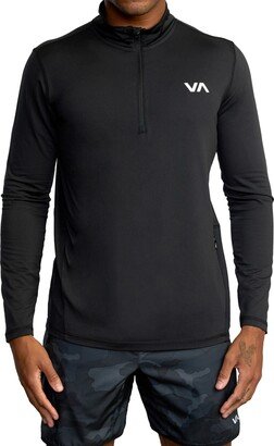 Recycled Polyester Blend Quarter Zip Pullover