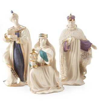 First Blessing Nativity Three Kings Figurine Set