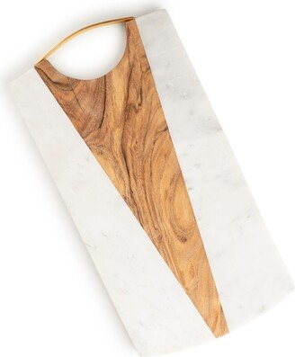 Gauri Kohli Raymond Marble & Wood Cutting Board