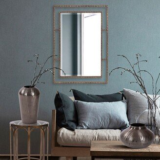 Allan Andrews Gavin Metal Framed Wall and Accent Mirror - 33H x 23W x 1D