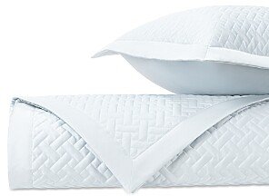 Basketweave Standard Quilted Sham, Pair