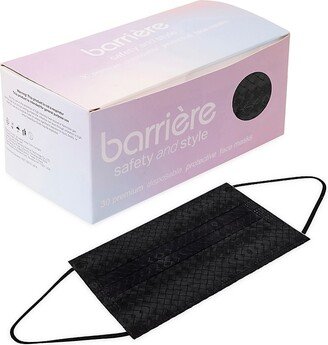 30-Pack Basketweave Face Masks