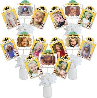 Big Dot of Happiness Let's Fiesta - Fiesta Picture Centerpiece Sticks - Photo Table Toppers - 15 Pieces