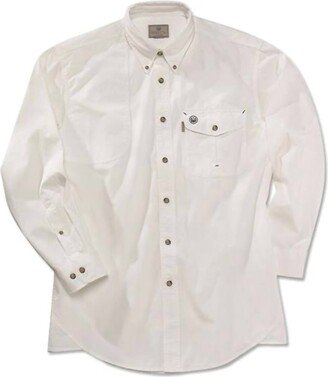 Men's Shooting Shirt In White