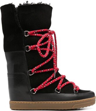 Nowles lace-up snow boots