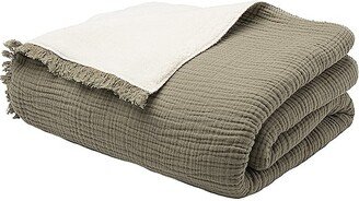 House No. 23 Alaia Sherpa Throw