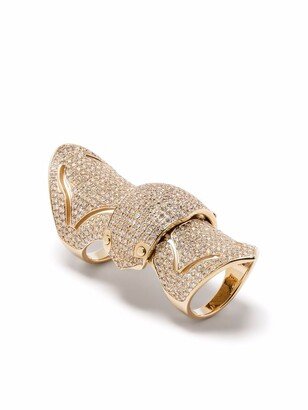 14kt Yellow Gold Diamond Ring