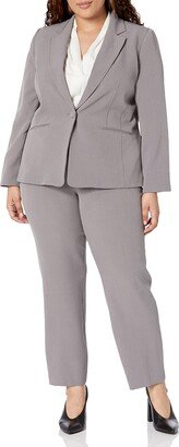 Women's Plus Size Jacket/Pant Suit-AA