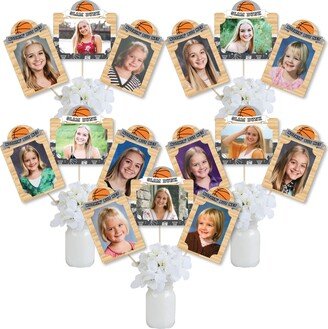 Nothin' But Net - Basketball Baby Shower Or Birthday Party Picture Centerpiece Sticks Photo Table Toppers 15 Pieces