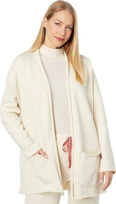 Patch Pocket Cardigan (Eggshell) Women's Clothing