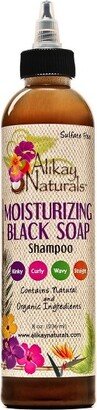 Alikay Naturals Moist Black Soap Shampoo - 8oz