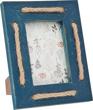 Blue Wash Strips Frame - 4 x 6