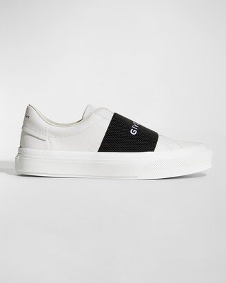 City Court Logo Slip-on Sneakers