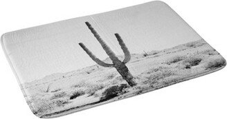 24 x 36 Desert Times Bath Rug White