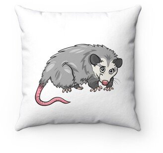 Opossum Animal Cartoon Pillow - Throw Custom Cover Gift Idea Room Decor