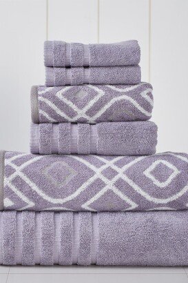 Modern Threads Yard Dyed Towel 6-Piece Set