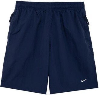 Solo Swoosh Logo Embroidered Shorts