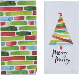 Merry Christmas Dishtowel Set