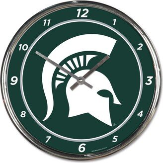 Wincraft Michigan State Spartans Chrome Wall Clock