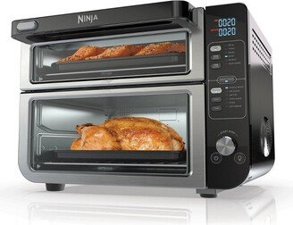 12-in-1 Double Oven with FlexDoor, FlavorSeal & Smart Finish, Rapid Top Oven, Convection and Air Fry Bottom Oven - DCT401