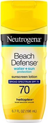 Beach Defense Sunscreen Lotion - SPF 70 - 6.7 fl oz