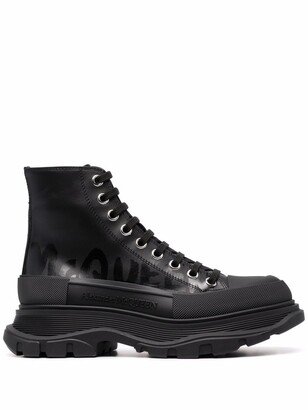 Tread Slick lace-up boots-AA