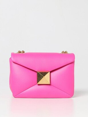 One Stud bag in quilted nappa leather-AA