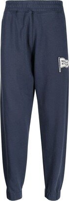 Logo-Patch Cotton Track Pants-AN