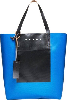 Tribeca Two-Tone Shopping Bag-AB