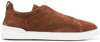 Slip-On Suede Sneakers-AA