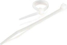 C2G Cables to Go C2G 11 1/2 Cable Tie White 100/Pack 43035