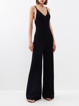 Manila Ribbed-knit Cotton-blend Jumpsuit