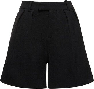 Wool jersey shorts