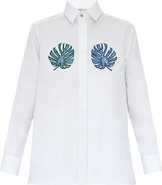 My Pair of Jeans Tropical Embroidered Shirt