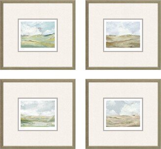 Paragon Picture Gallery Afternoon Framed Art, Set of 4