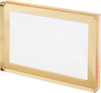 russell—hazel 5x7 Acrylic Photo Frame Clear/Gold