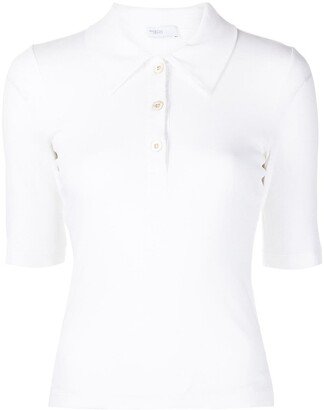 Short-Sleeve Cotton Polo Shirt