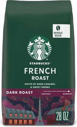 French Whole Bean Dark Roast Coffee - 28oz