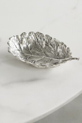 Oak Leaf Silver Bowl - One size